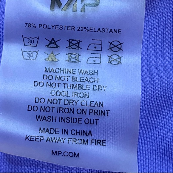 MP (MY PROTEIN) Women's Purple Leggings- SIZE:L - Picture 4 of 5